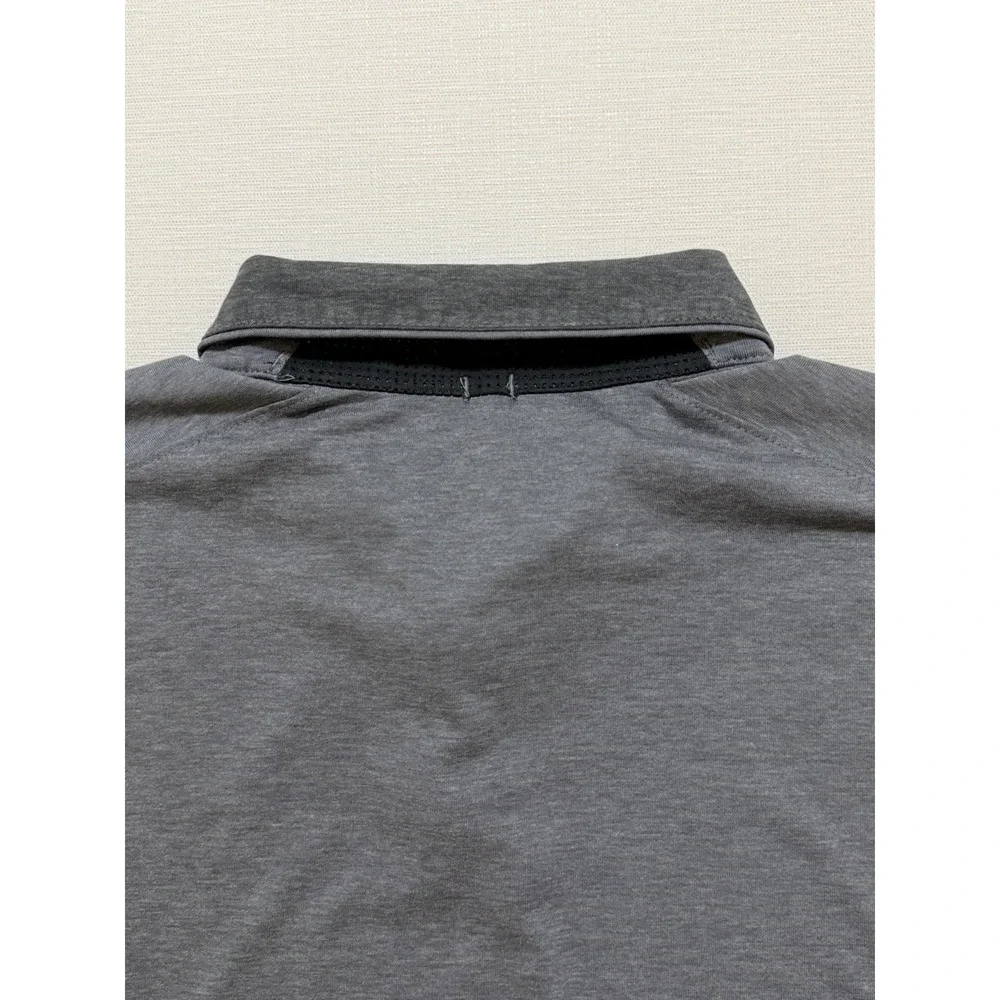Nike Golf Transition Performance Heather Polo Golf Shirt Sz XL 685727-406